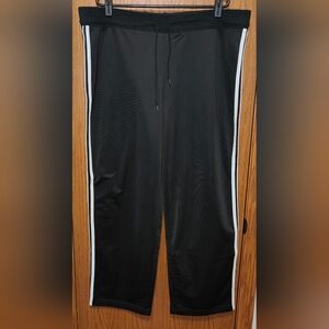Women's ProSpirit Athletic Gear Black Track Pants, Size XXL